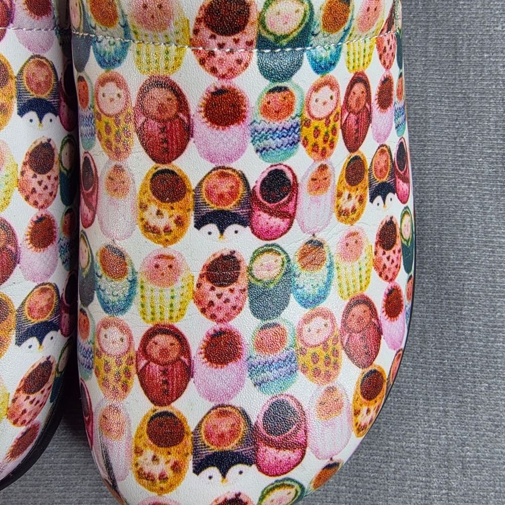 Alegria Clogs Womens US 10.5 EU 41‎ Multicolor Fresh Baked Babies Labor Leather